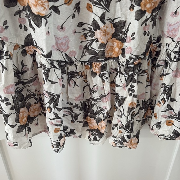 AMERICAN EAGLE | Floral 100 % viscose hi low Maxi Skirt - Picture 4 of 7